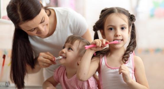 Da che età lavare i denti ai bambini