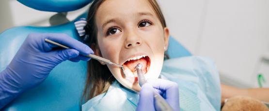 Dente curato sensibile