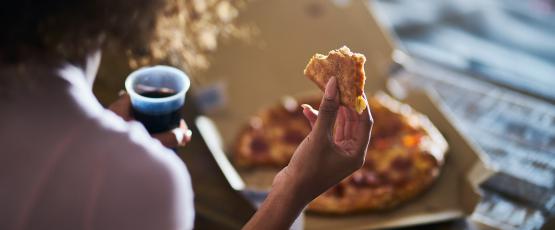 Mangiare pizza dopo estrazione dente